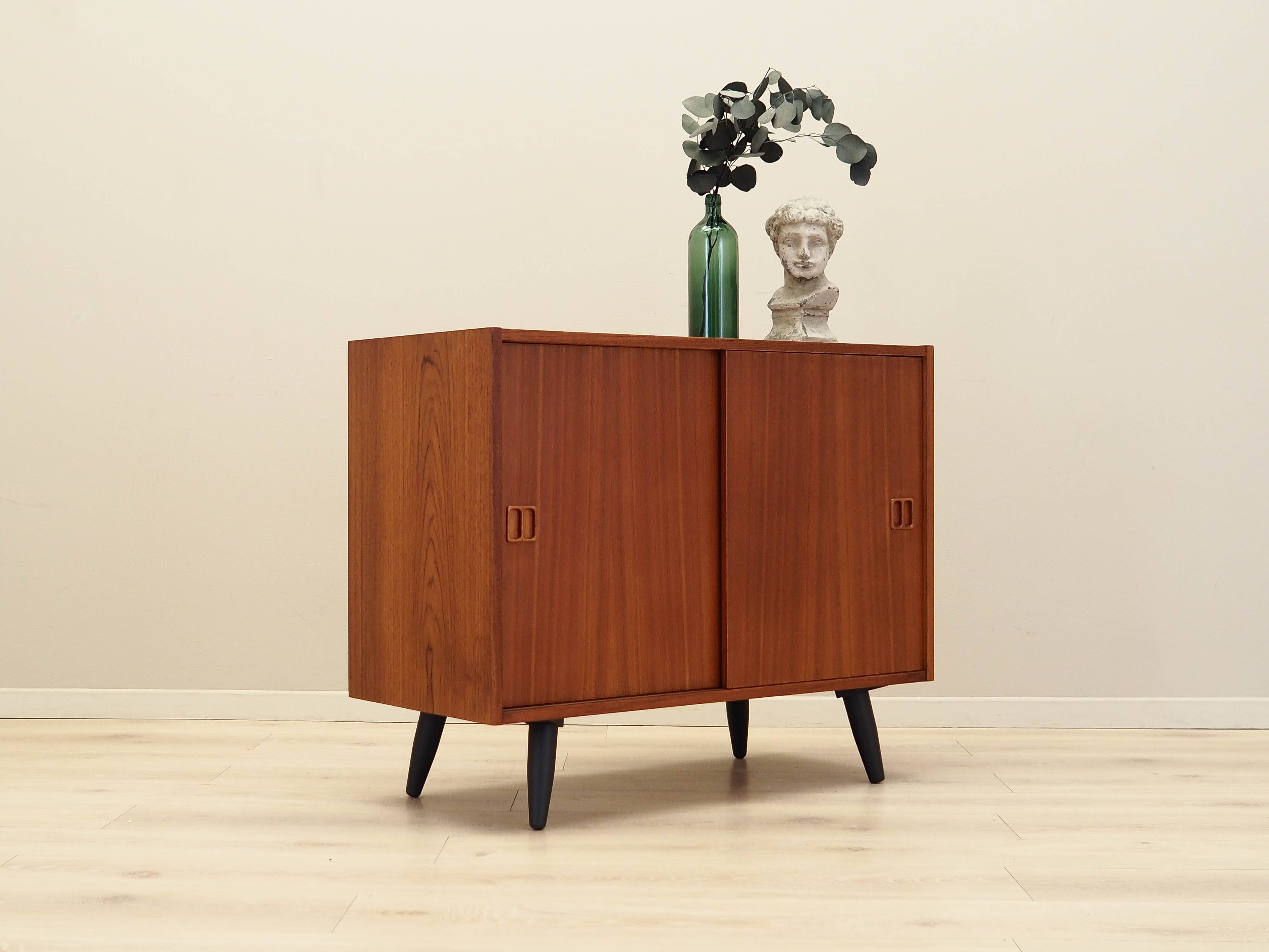 Teak cabinet, Danish design, 1970s, production: Denmark