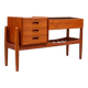 Arne Wahl Iversen plant bench chest of drawers vintage teak Danish 60s