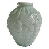 Vase verre de clichy
