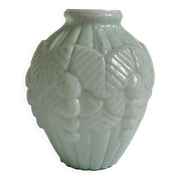 Vase verre de clichy