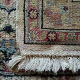 Handmade Pakistani wool and silk rug 128x80cm