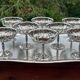 8 ice cream cups and stainless steel tray Jean Couzon