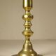 Brass candle holder 15 cm from the 70s
