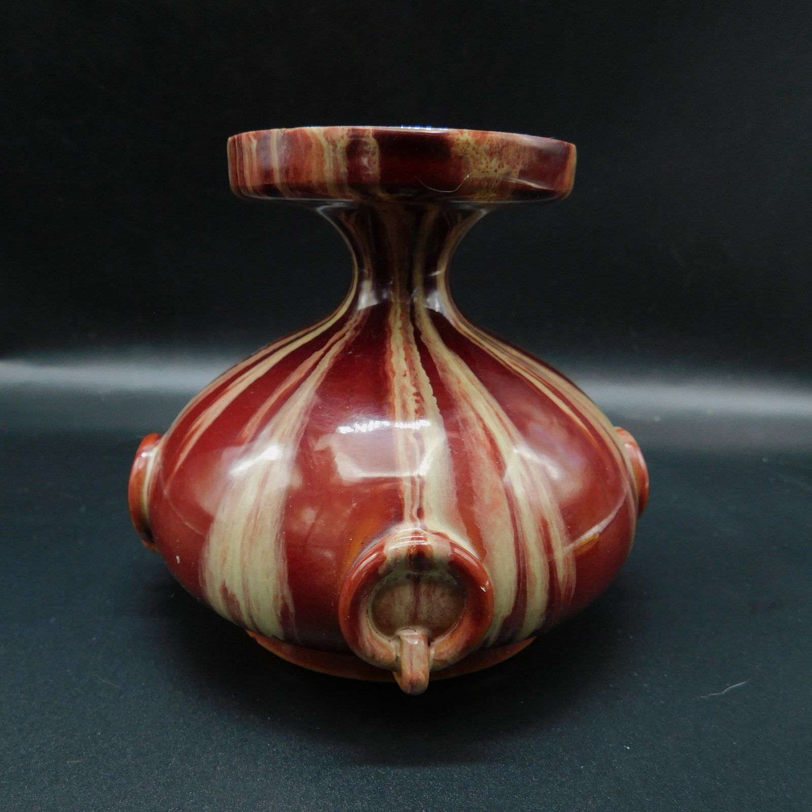 Ceramic pot cache imitation marble