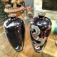 Paire de vases japonais émaillés