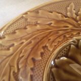 Set of 5 french vintage plates in Gien 1950 dabbling