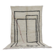 Handmade wool Berber rug 260 x 150 cm