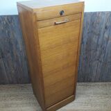Curtain filing cabinet