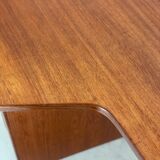 Danish teak Boomerang desk by Peter Løvig Nielsen 1960s