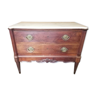 Commode sauteuse d'inspiration Louis XVI.