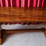 Large solid wood table