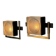 Pair of Wall Lights by Jacques Adnet, from the Nevada line, France 1950s.