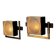 Pair of Wall Lights by Jacques Adnet, from the Nevada line, France 1950s.