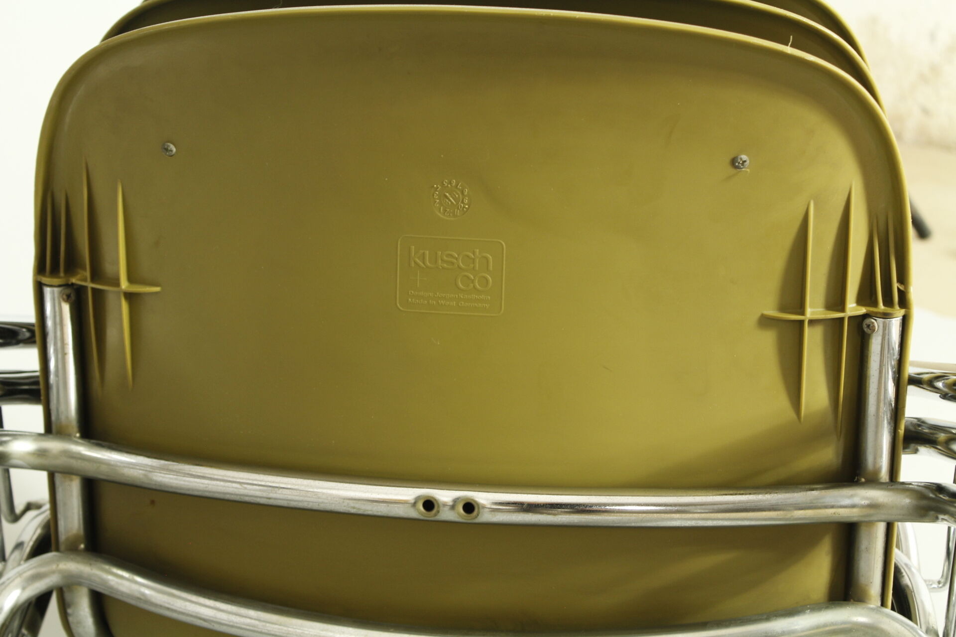 1970s Stackable Chair by Jørgen Kastholm for Kusch+co