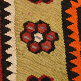 7x12 Scandinavian Kilim Rug, 205x384Cm