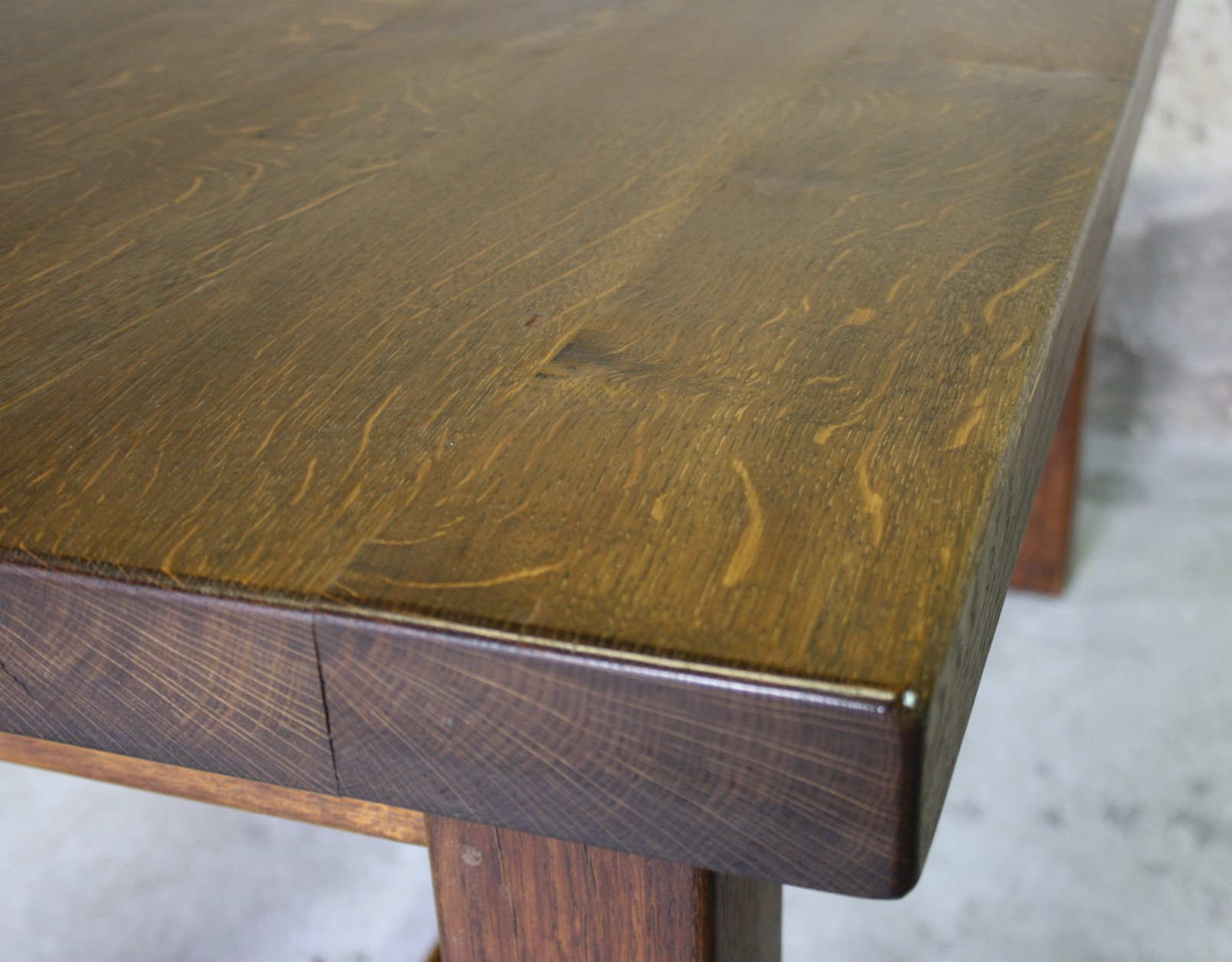Oak farmhouse table