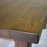 Oak farmhouse table