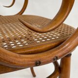 Sculptural bendwood side chair model
