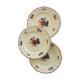 3 dessert plates Agreste de Sarreguemines