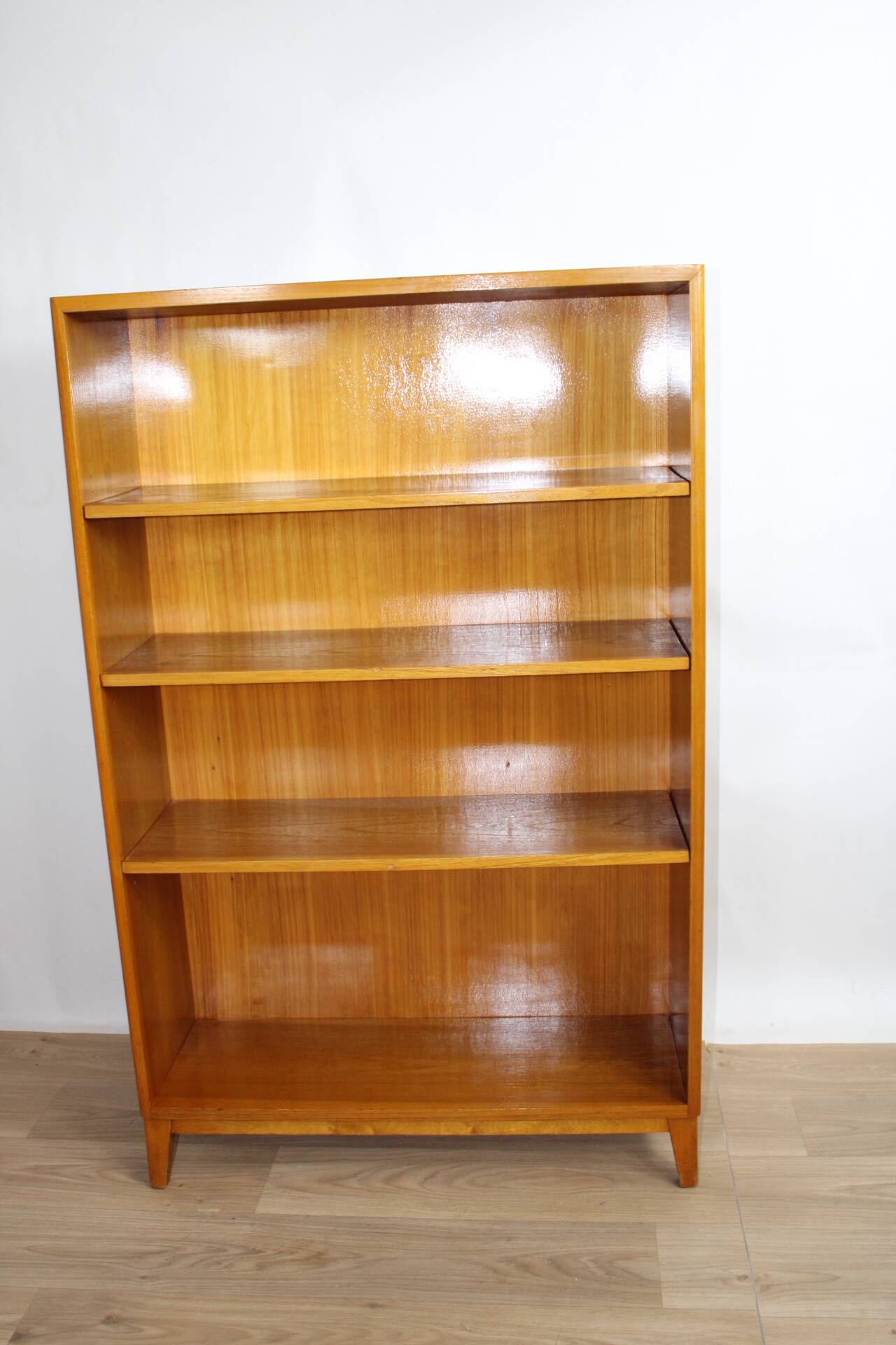 Vintage Elm Bookcase 1940 Sweden