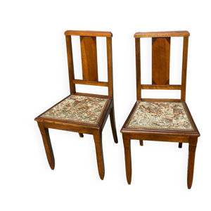 paire chaises art déco