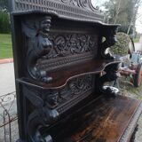 Buffet dressoir noirci