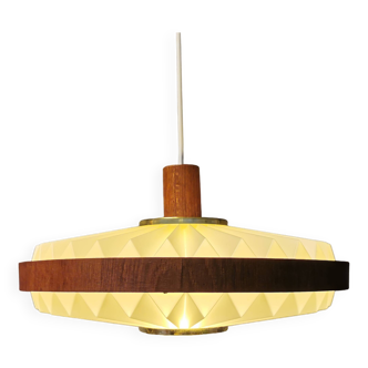 Hanging lamp by danish hoyrup lighting 1970s
