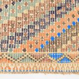 2x8 Scandinavian Kilim Runner Rug, 73x255Cm