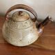 Pyrity sandstone teapot Signed JP