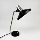 Lampe de table réglable en chrome et métal du milieu du siècle, années 1970