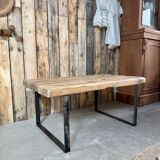 Vintage industrial coffee table (refurbished)