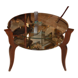 Coffee table pedestal table art deco 1930-1940