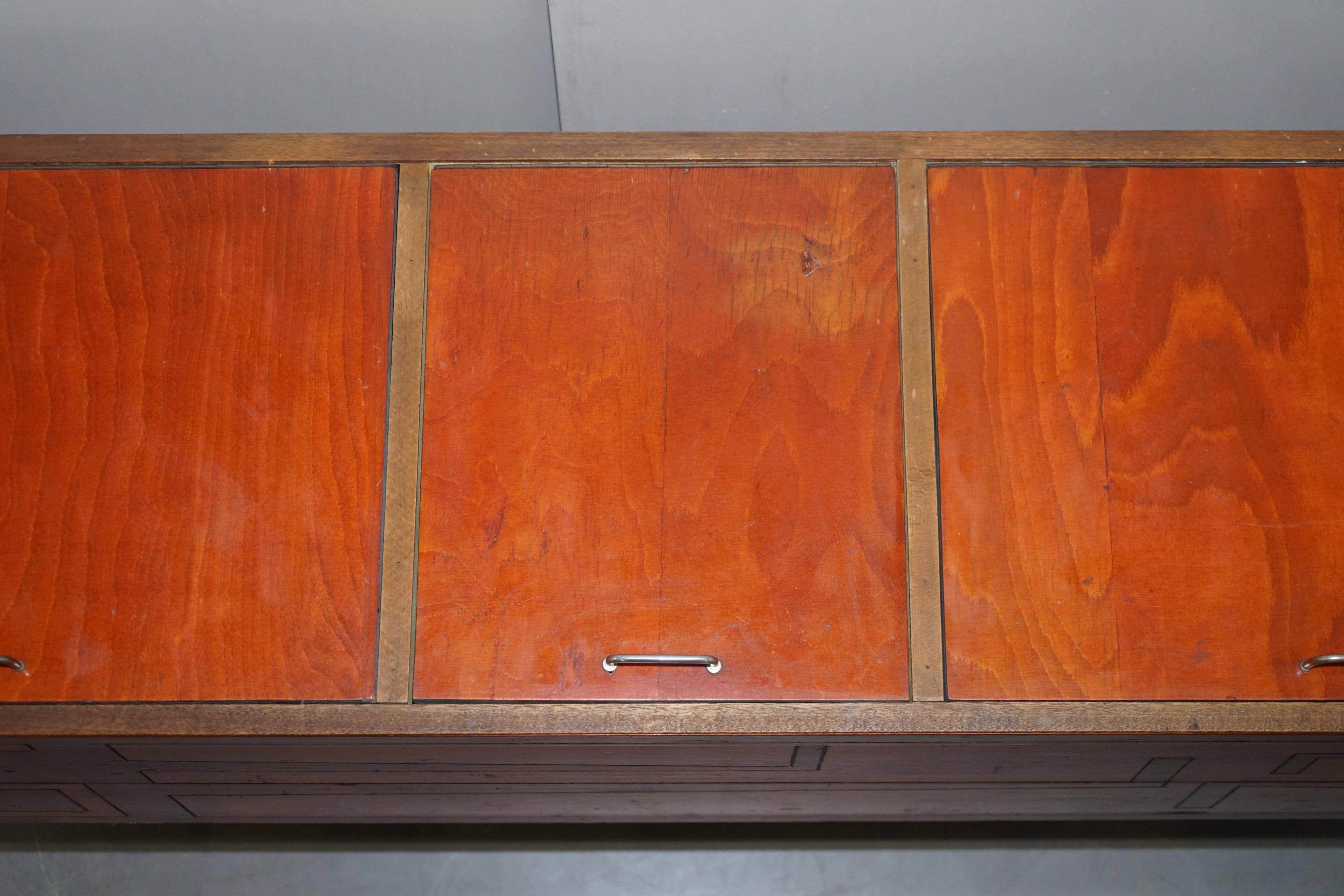 Unique Custom Modern Buffet with Doors Opening Upwards