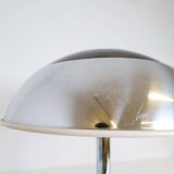 Large Space Age chrome table lamp by Fagerhults, Sweden, 1970s.