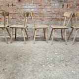 Set of 5 bistro chairs