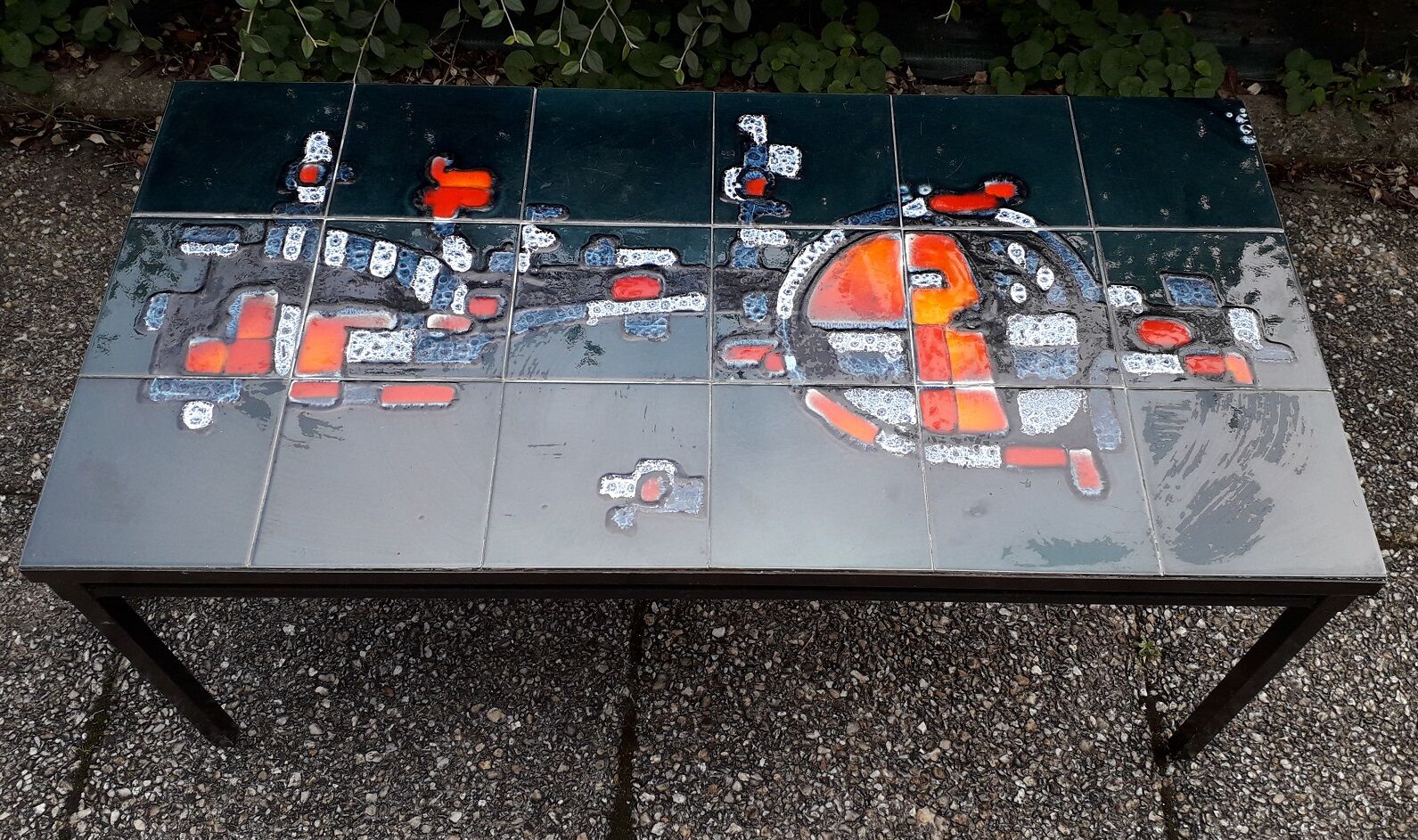 Table basse céramique signé Adri