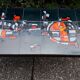 Table basse céramique signé Adri