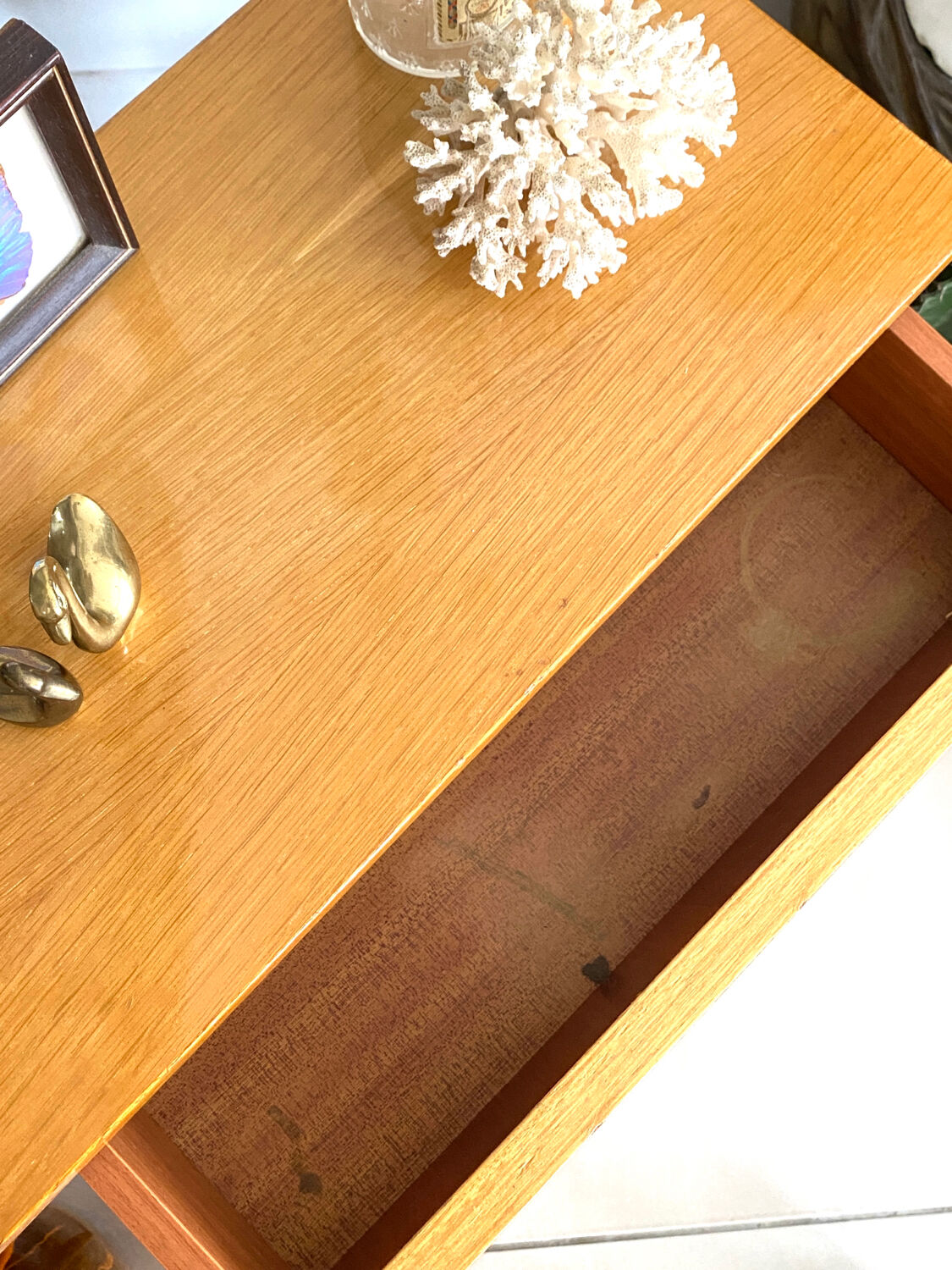 Table de chevet vintage