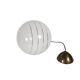 Massive - Hollywood Regency - spherical pendant lamp - opaline - Belgium
