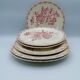 Set of 6 Alma Sarreguemines dessert plates