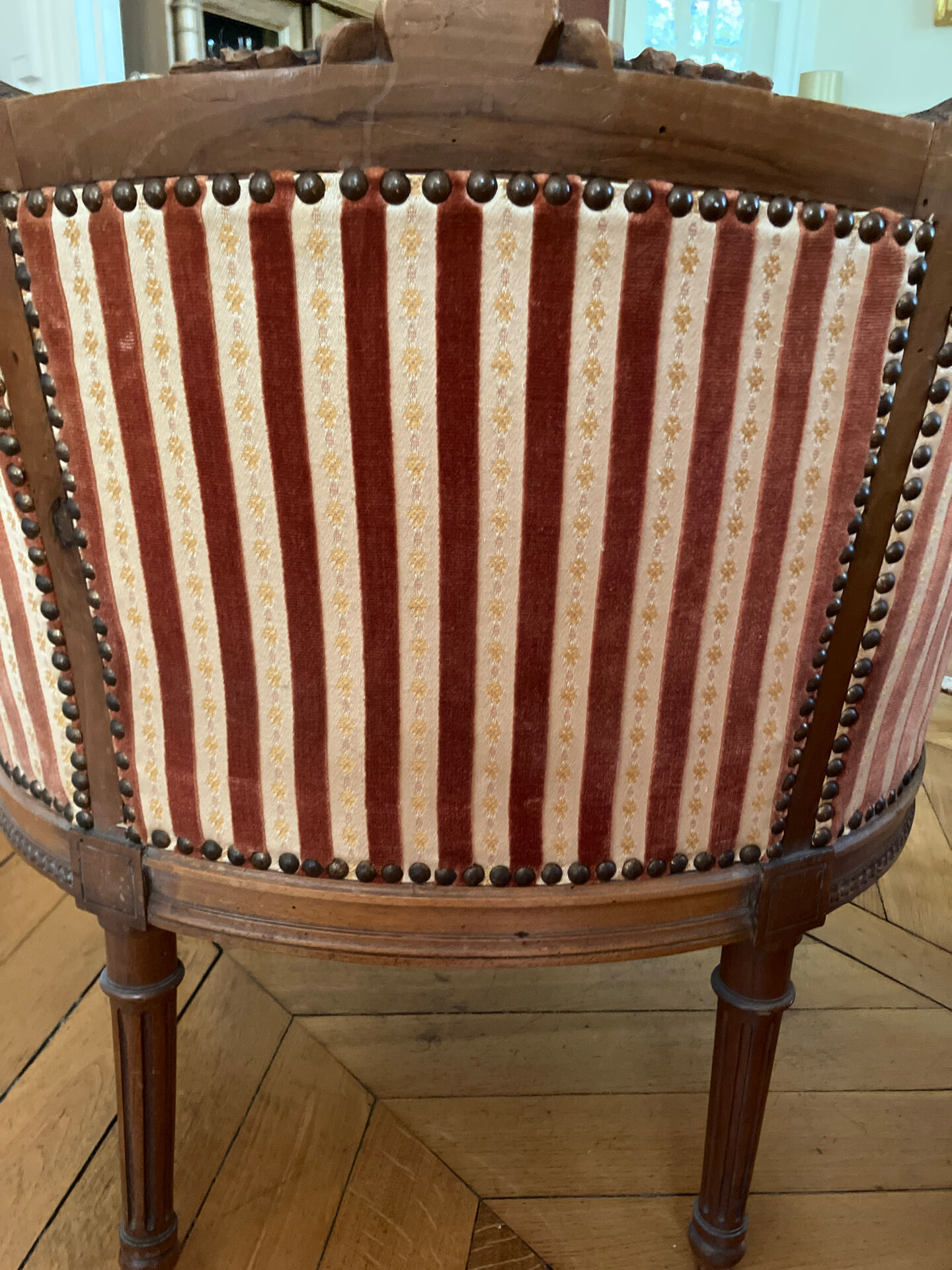 Paire de fauteuils L XVI