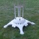 Iron garden table