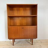 Vintage teak bookcase, Denmark, 1960s