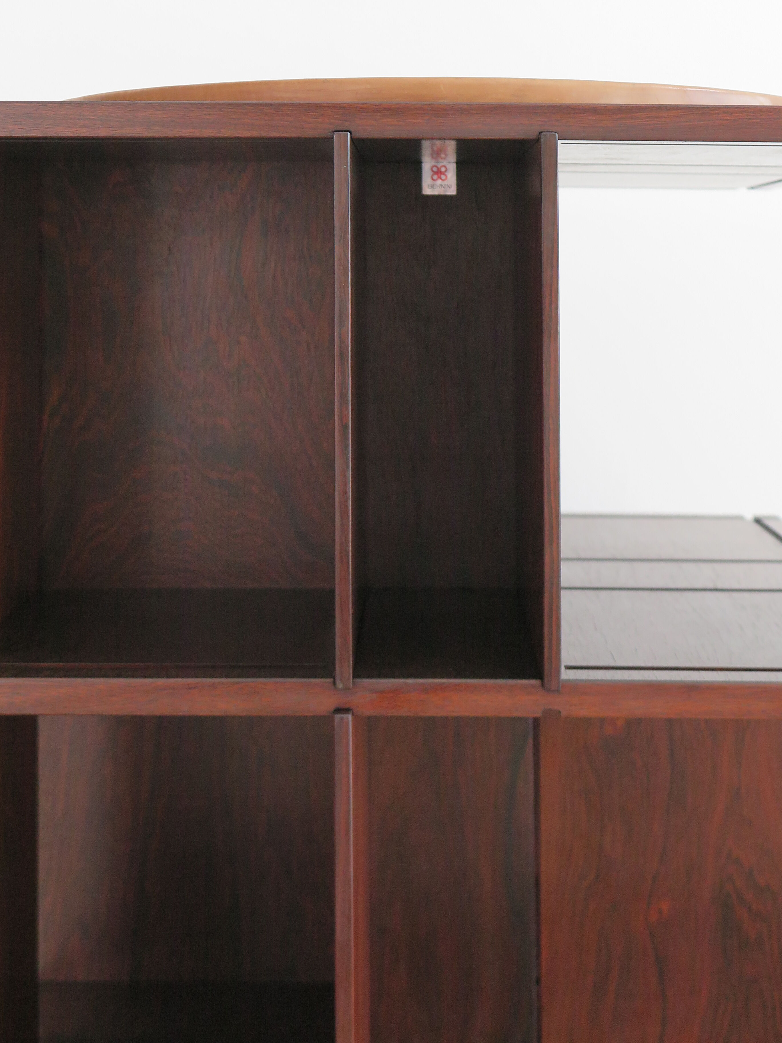 Gianfranco Frattini for Bernini swivel bookcase model 823 , Italy 1963