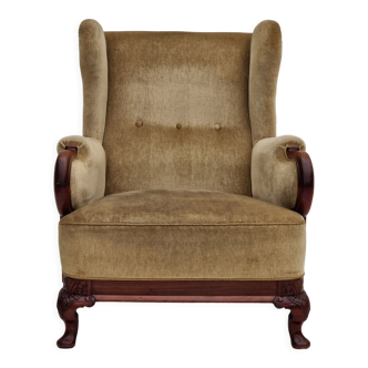 1950s danish design armchair teak wood