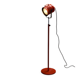 Bright orange spot floor lamp by Aneta