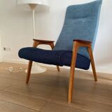 Vintage teak lounge chair