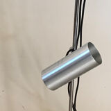 Brushed metal spot lamp lamp circa 1970