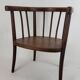 Japy brothers children's armchair Curved wood