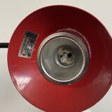 Stilplast red desk lamp made in italy 80's